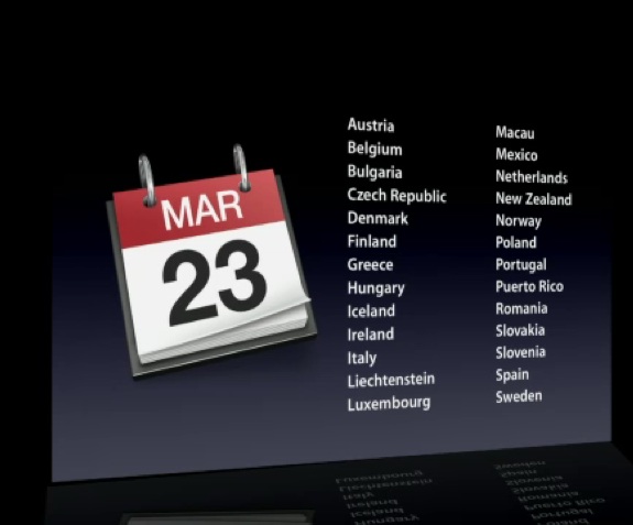 iPad kemur til Íslands 23. mars