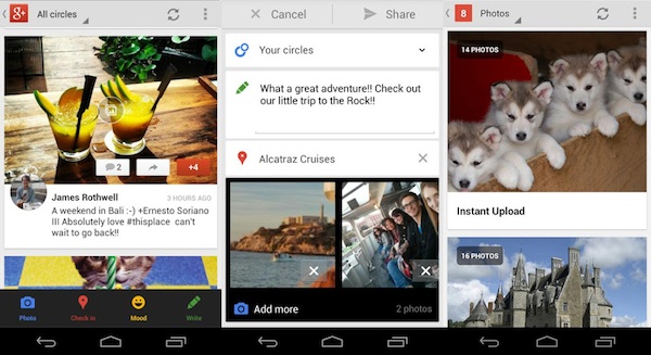 Google+ á Android