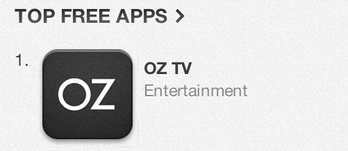 OZ efst í App Store
