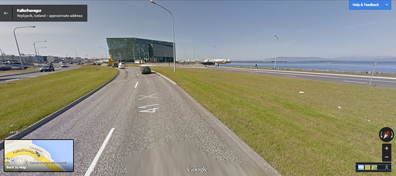 Harpa tónlistarhús - Google Street View